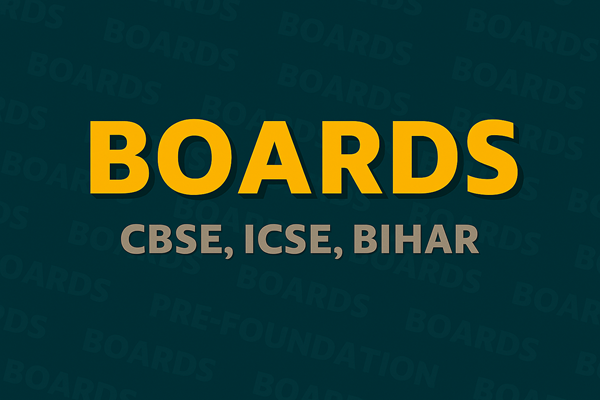 Boards(CBSE, ICSE)